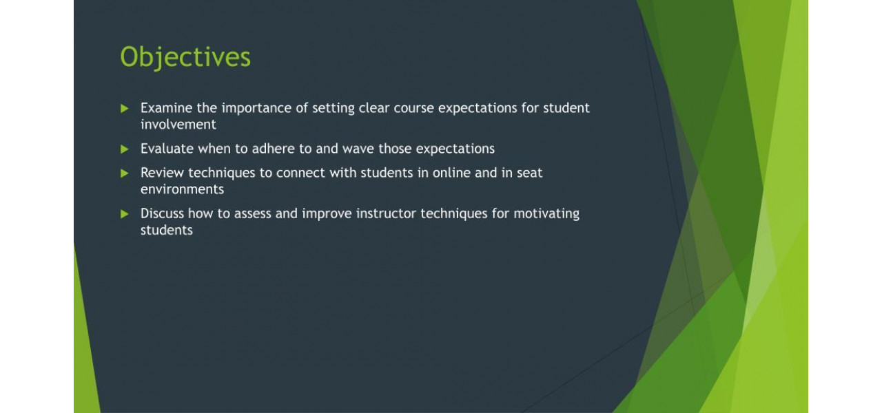 Obiective in educatie: motivarea elevilor si promovarea succesului.