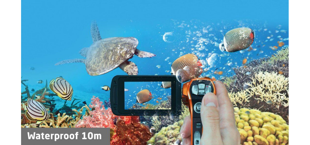 Camere video Panasonic Aventuri in filmele subacvatice.