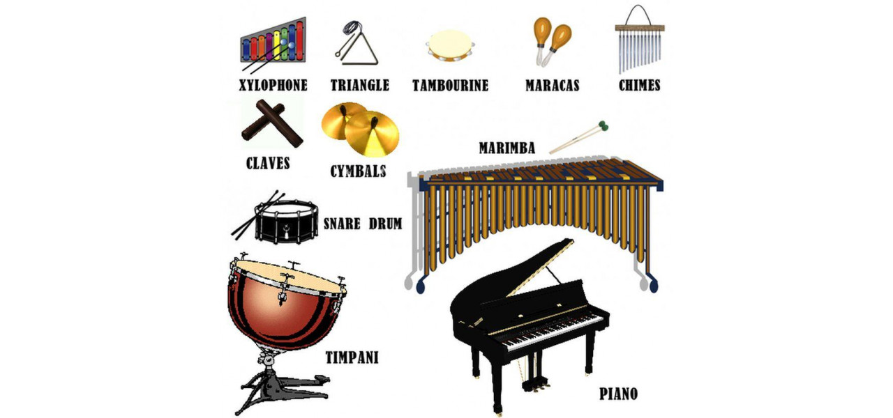 Instrumente de percutie in muzica pop adaugand o atingere ritmica.