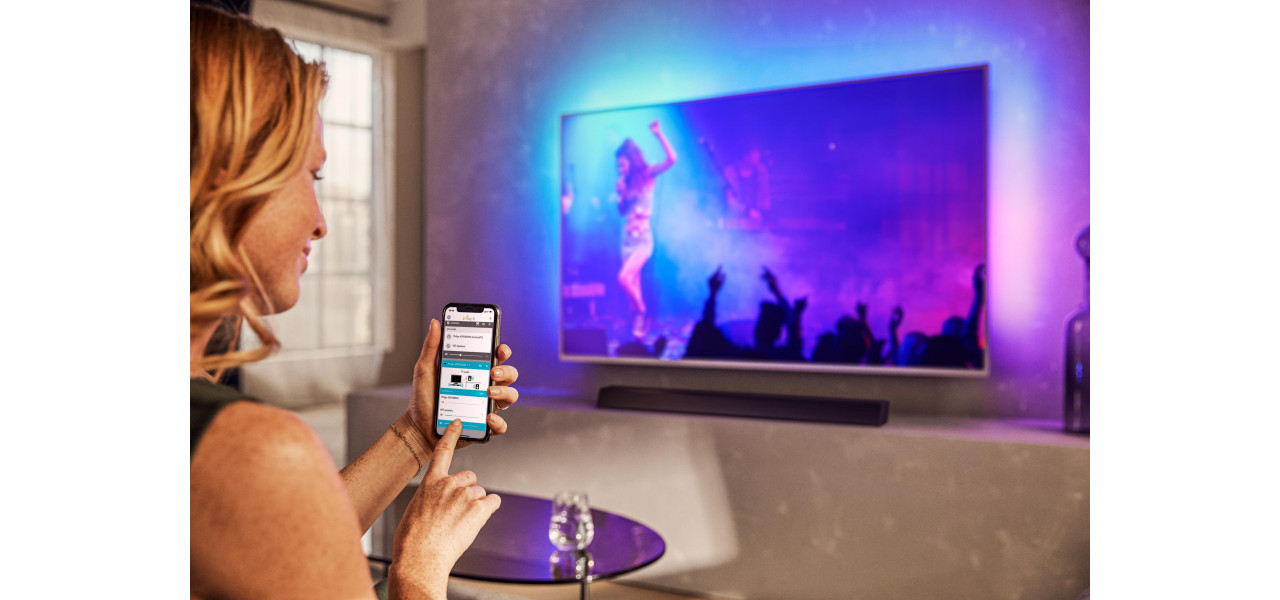Philips TV si muzica iti imbunatatesc experienta audio.