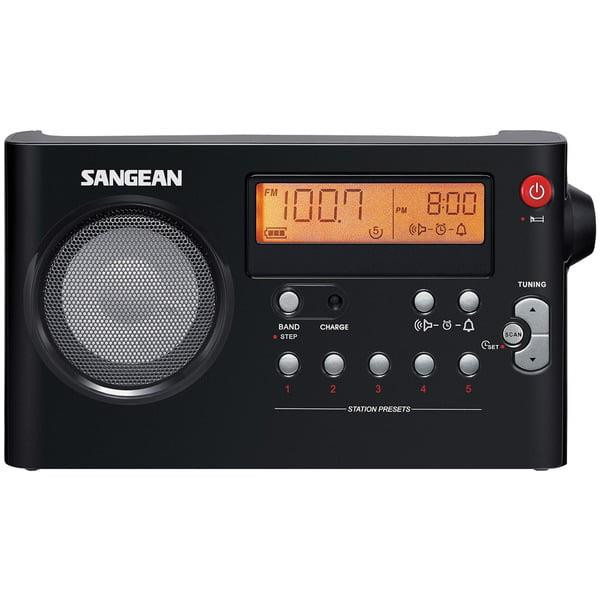 Radio cu ceas portabil: Design compact pentru o experienta audio captivanta.