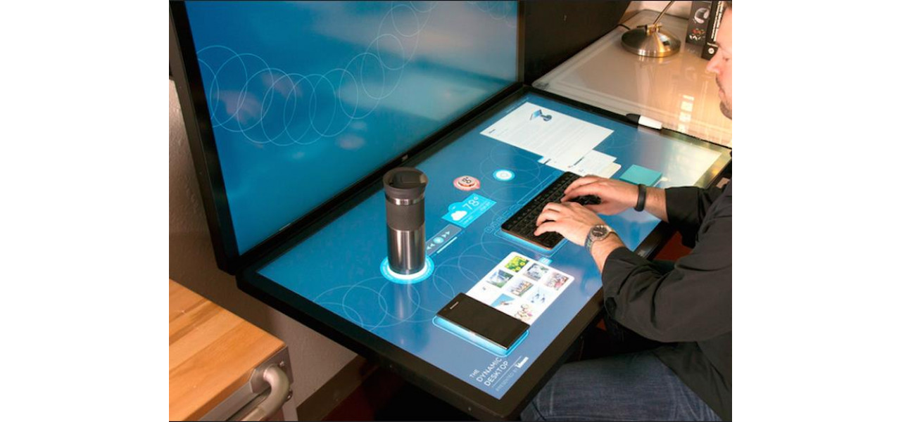 Redefinirea tehnologiei de interactiune cu ecran tactil pentru computere desktop.