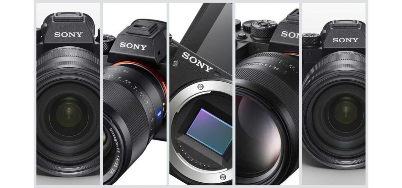 Camere superioare Sony Alpha Series pentru fotografi profesionisti.