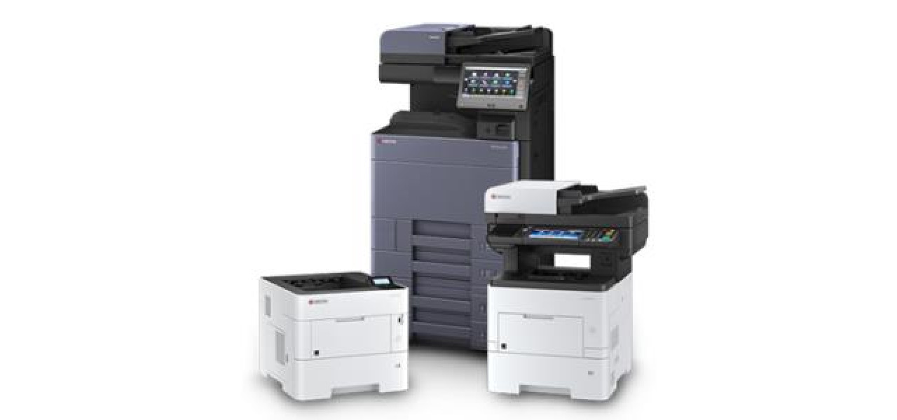 Simplificati-va fluxul de lucru de imprimare cu imprimantele multifunctionale Kyocera.