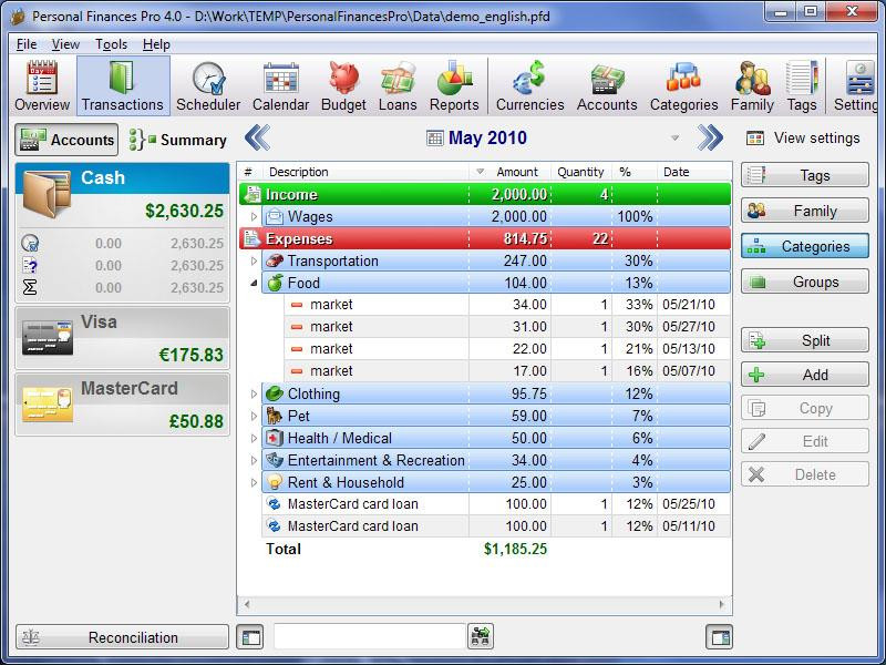 Eficientizarea finantelor personale cu sfaturi si recomandari pentru software pentru PC.