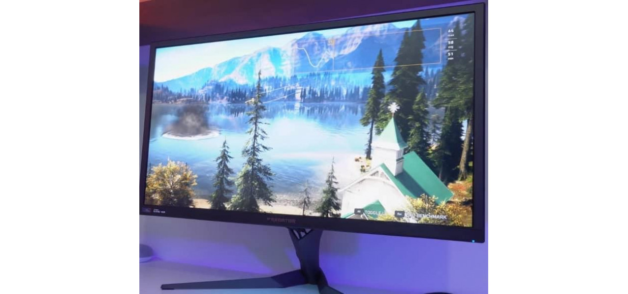 Performanta superioara la jocuri Monitoare Acer cu intarziere redusa la intrare.