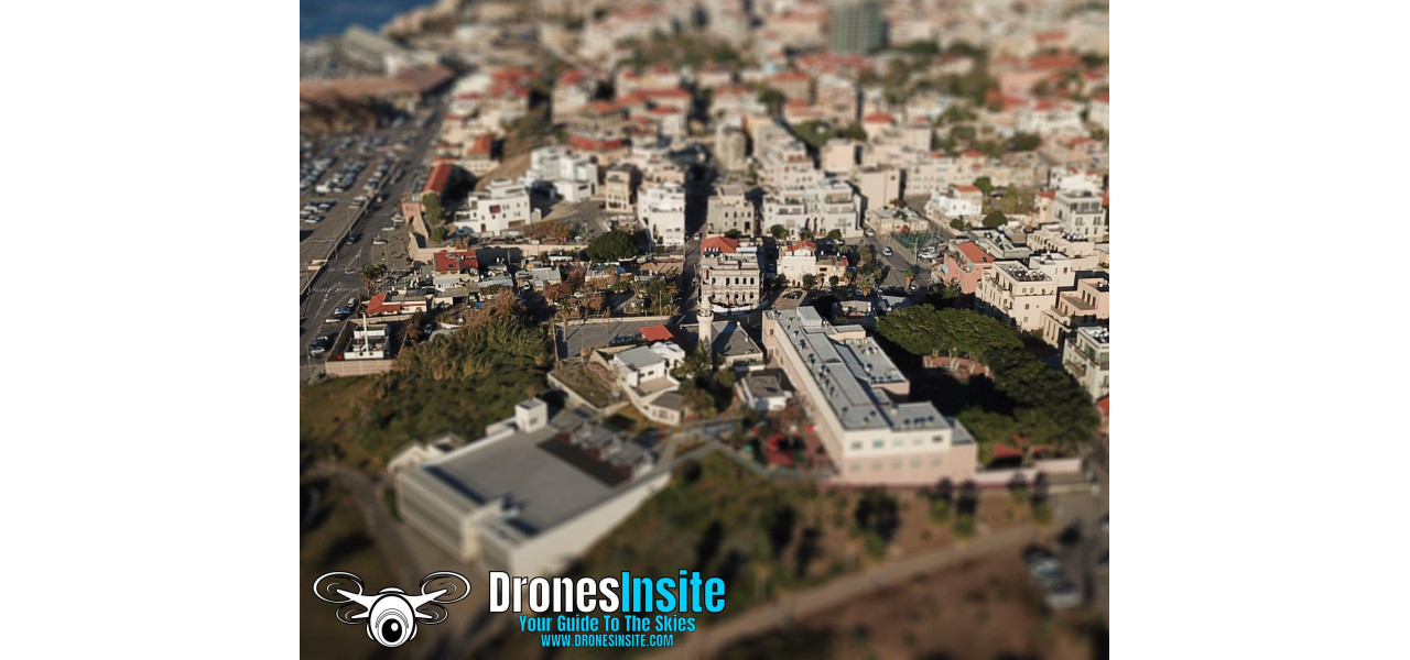 Du-ti fotografia cu drona la noi inaltimi cu obiectivele Tilt-Shift.