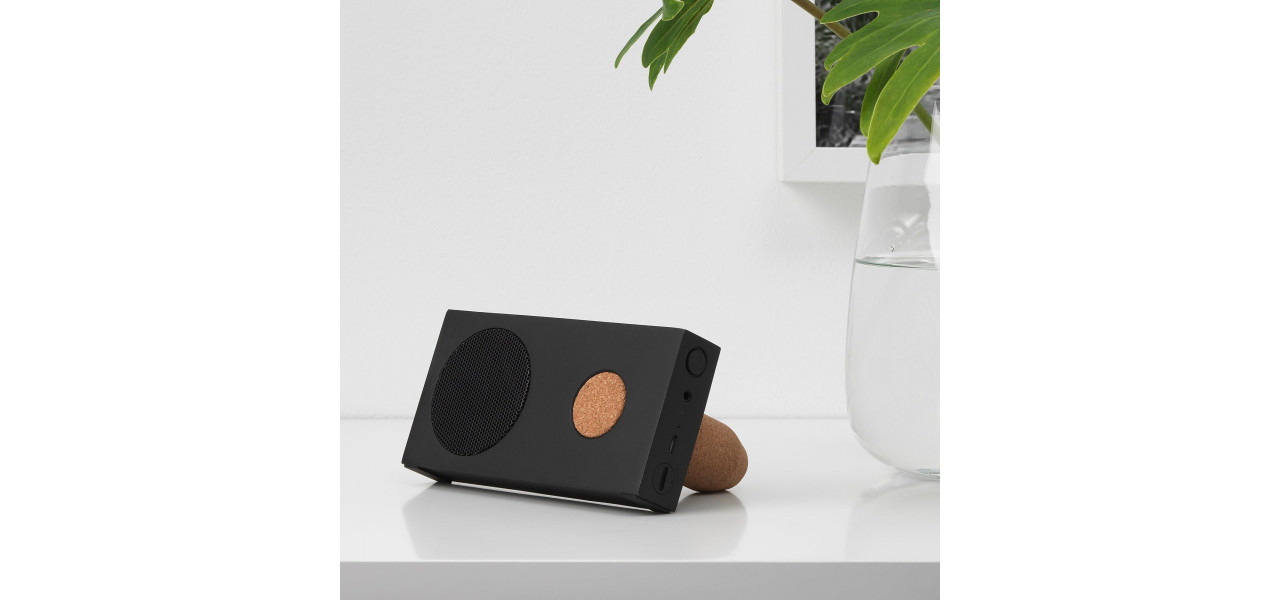 Du-ti muzica oriunde cu colectia de difuzoare portabile Bluetooth Ikea.