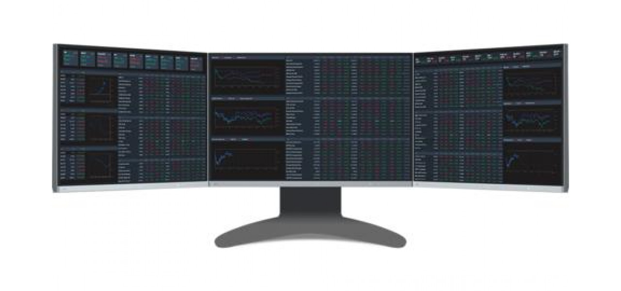Avantajele monitoarelor ultrawide pentru analiza financiara.