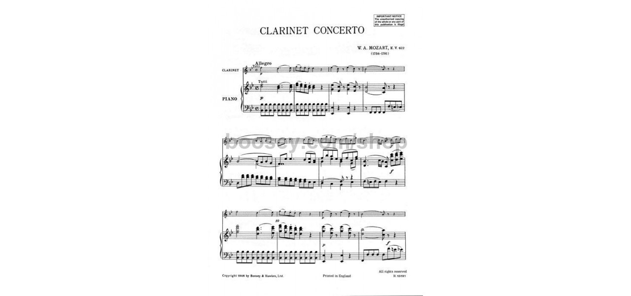Clarinetul in si bemol: de la Mozart la compozitorii moderni.