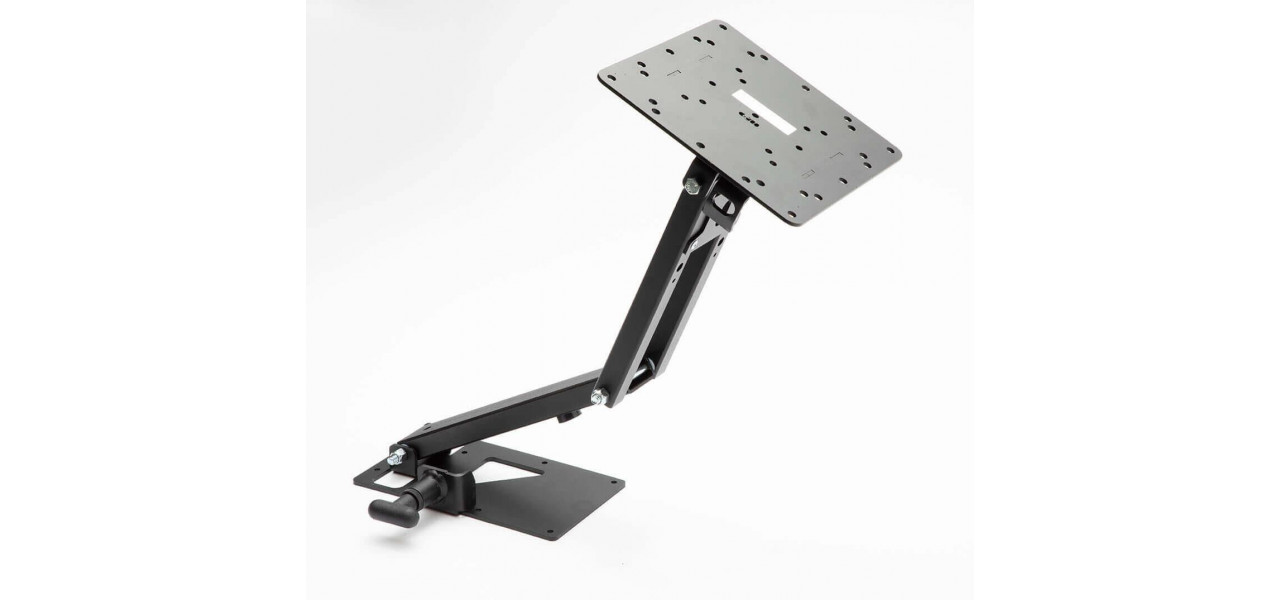 Accesoriile esentiale pentru montarea unui televizor pe un brat pivotant.