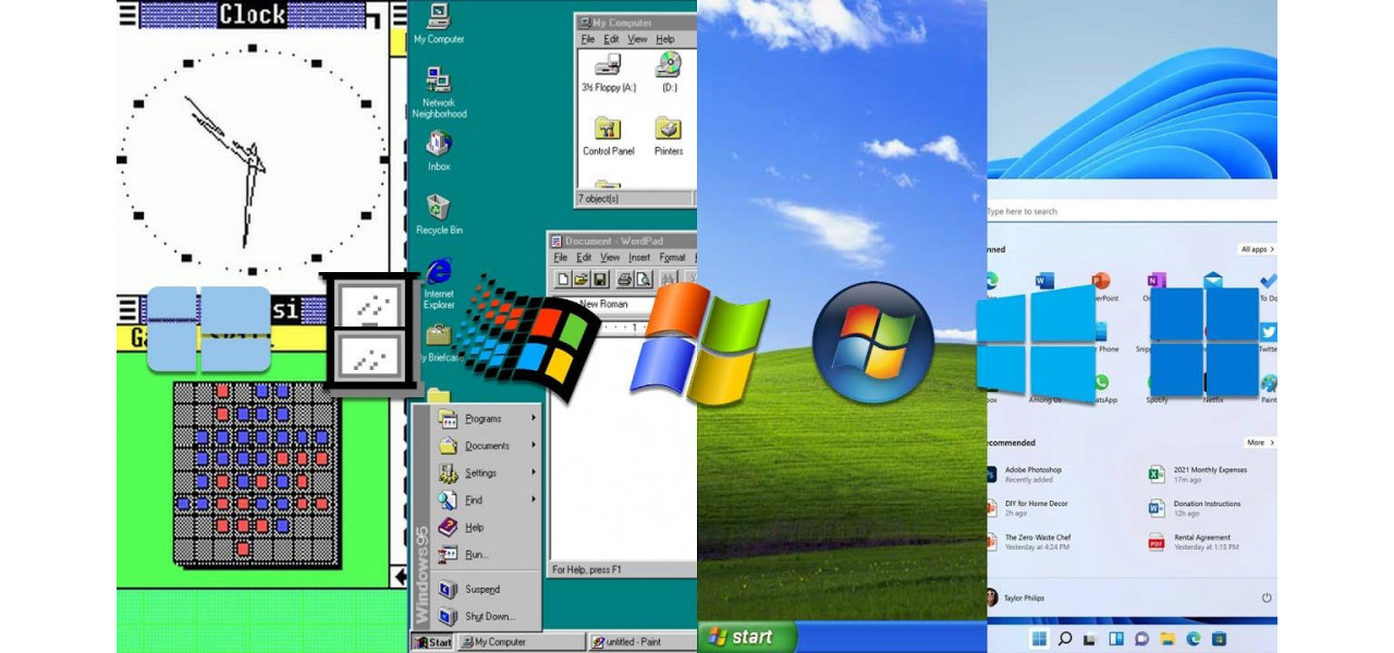 Evolutia Windows: de la linia de comanda la interfata grafica cu utilizatorul.