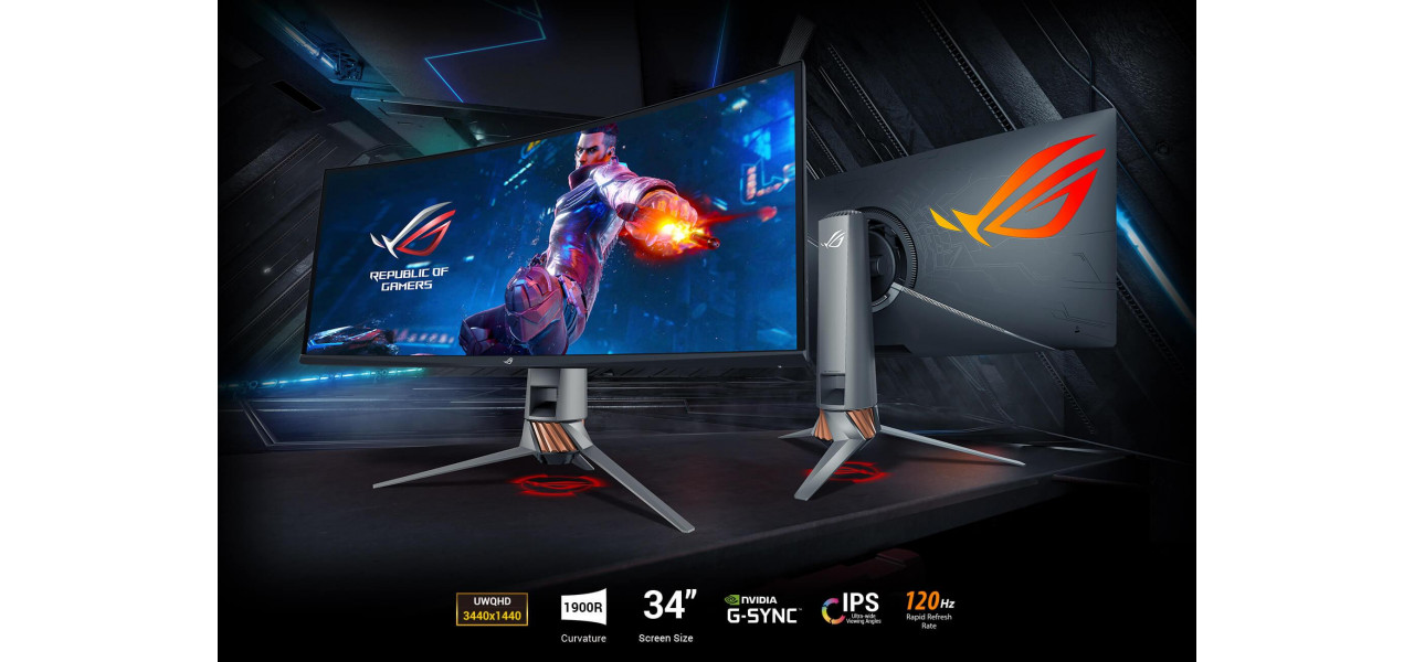 Viitorul ecranelor pentru jocuri: monitoare ASUS ROG Swift.