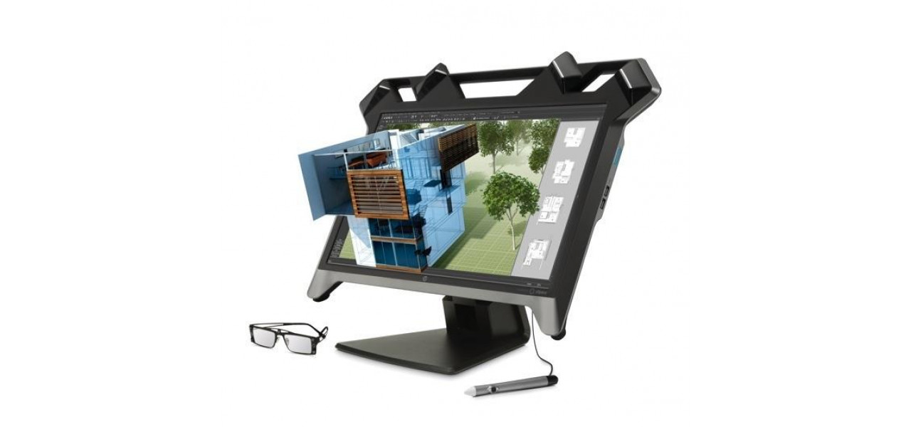 Viitorul jocurilor: monitoare HP cu capabilitati de realitate virtuala.