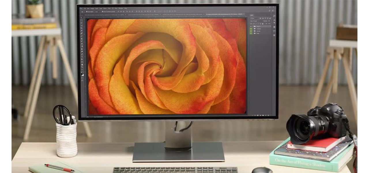 Impactul monitoarelor Dell asupra post-productiei fotografice.