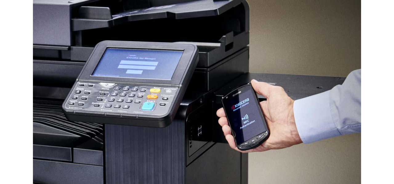 Importanta autentificarii utilizatorilor pe imprimantele multifunctionale Kyocera.