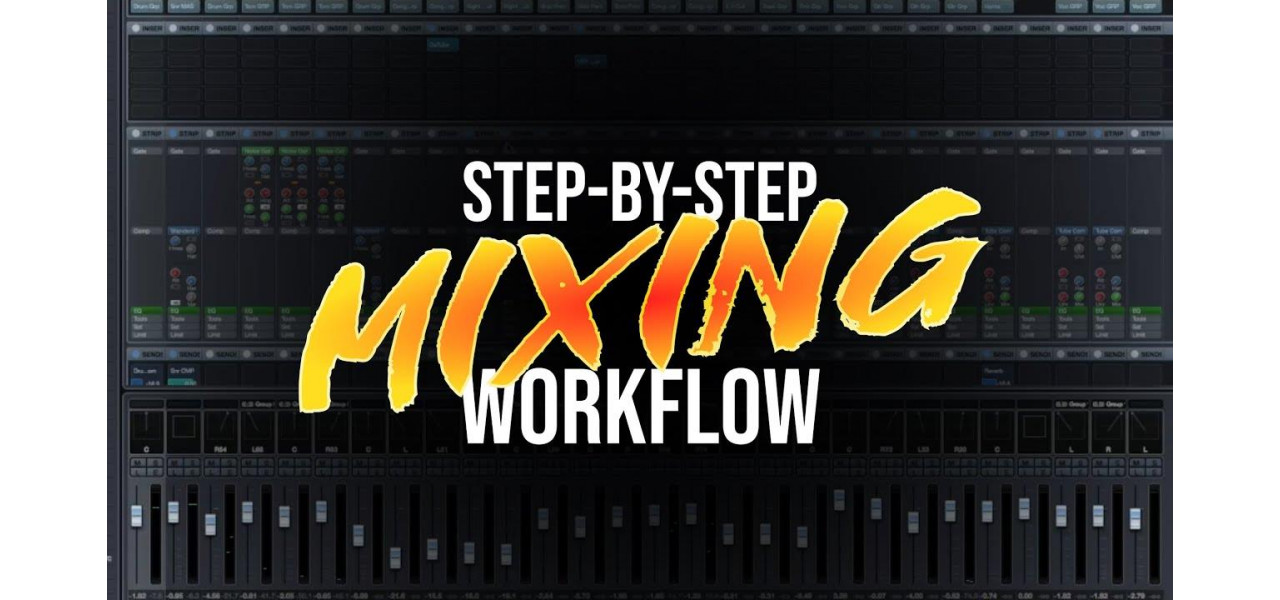 Importanta optimizarii fluxului de lucru in mixarea audio.