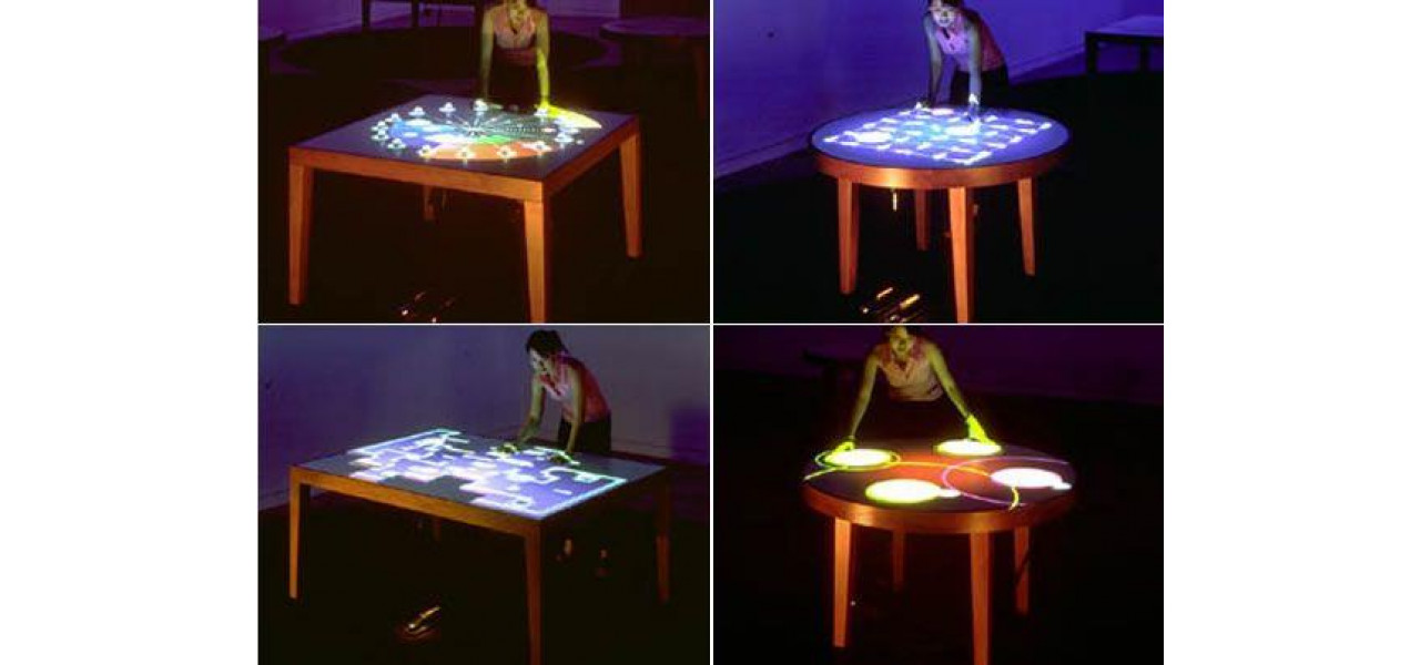 Intersectia artei si tehnologiei: tabele interactive in instalatii.