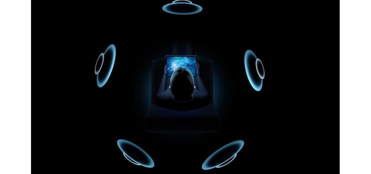 Magia sunetului surround: casti Apple Casti si sunet spatial.