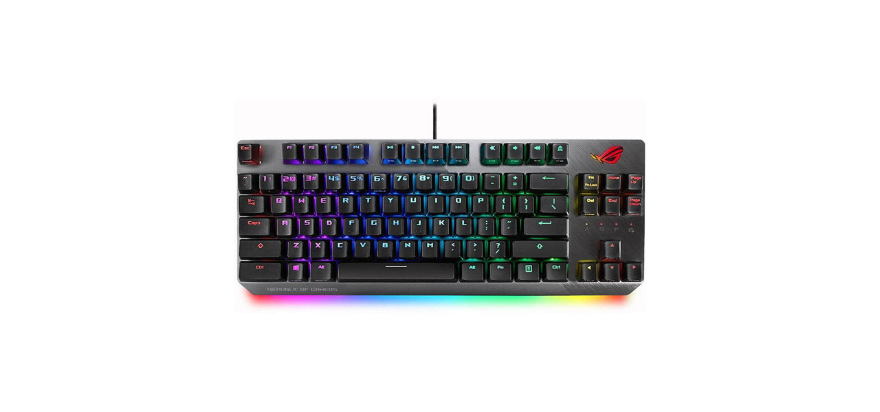 Tastatura pentru jocuri Asus pentru PC: precizie si performanta.