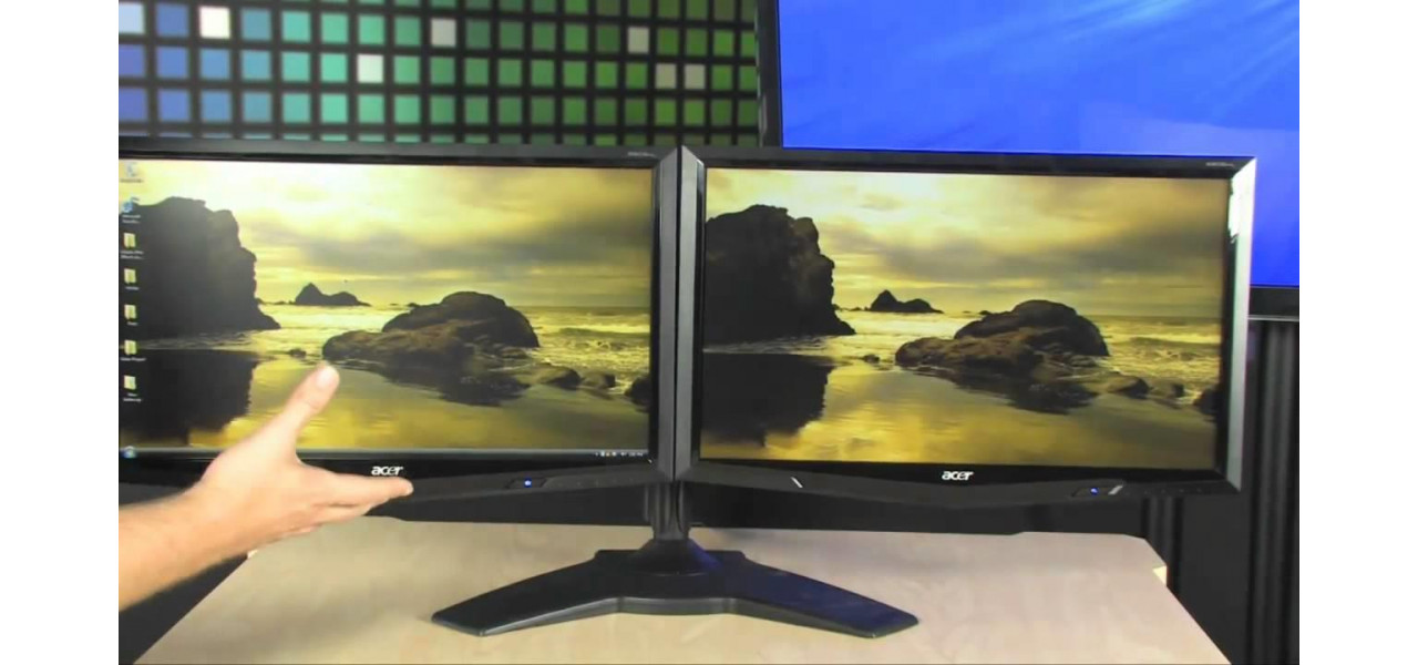 Configuratia perfecta pentru jocuri: monitoare Acer cu compatibilitate cu mai multe monitoare.