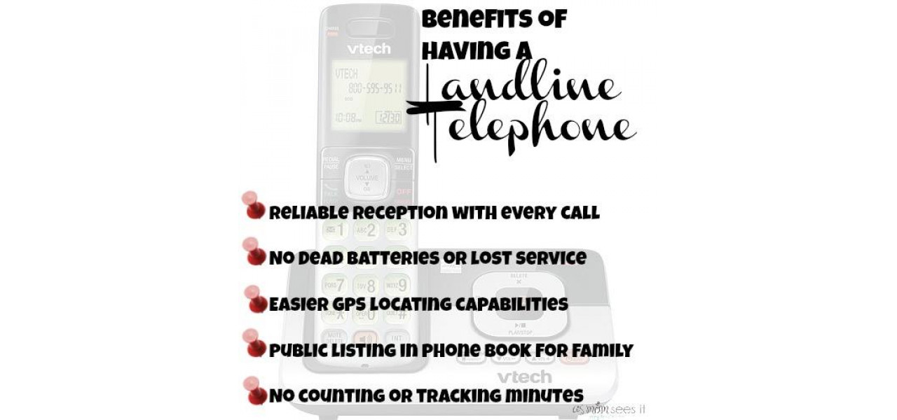 Beneficiile psihologice ale unui telefon fix.