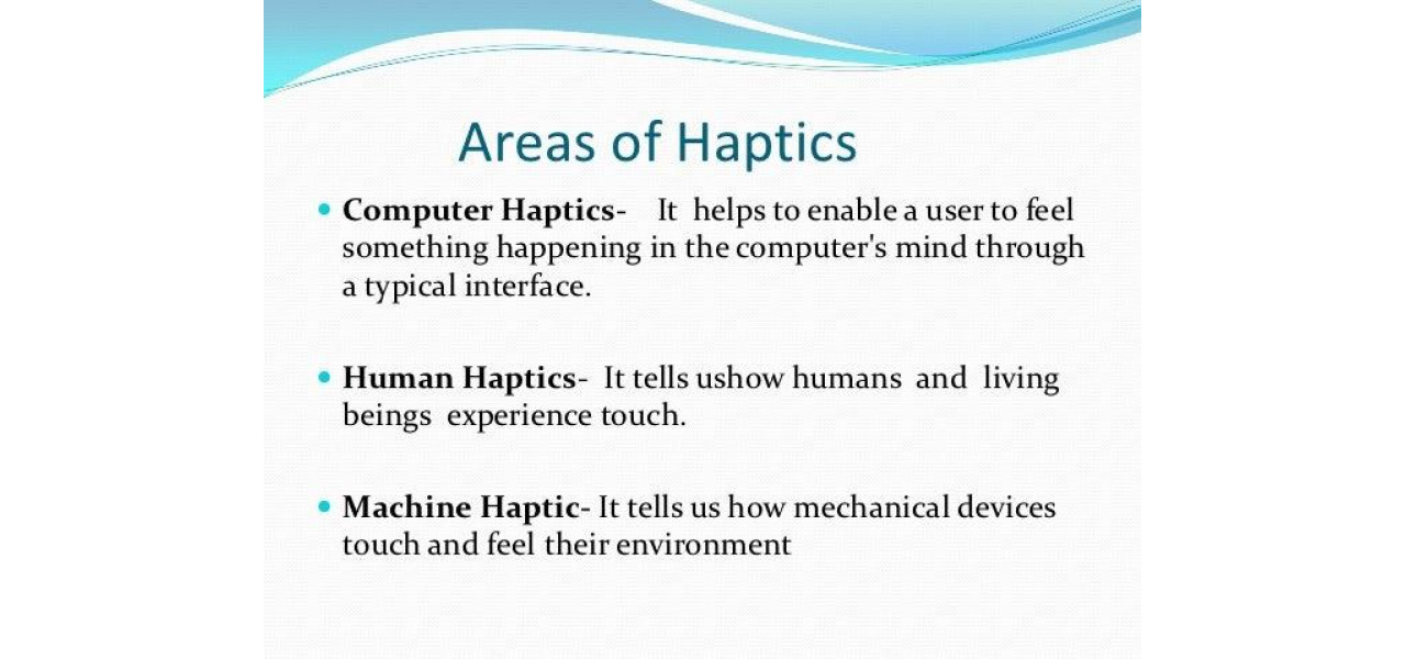 Rolul Haptics in imbunatatirea experientei utilizatorului pe computere desktop.