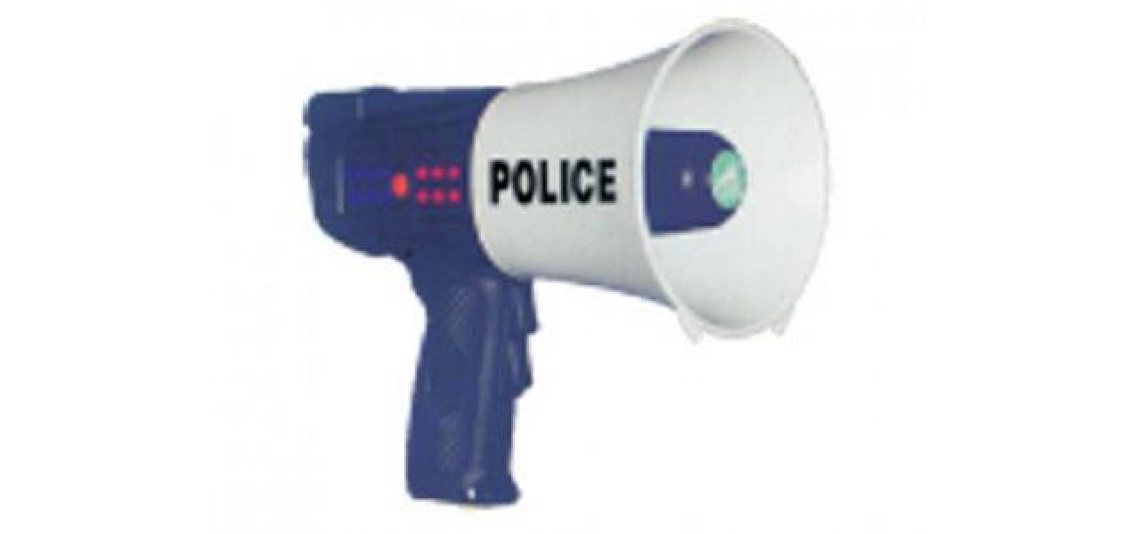 Rolul megafoanelor in operatiunile de politie si managementul multimilor.