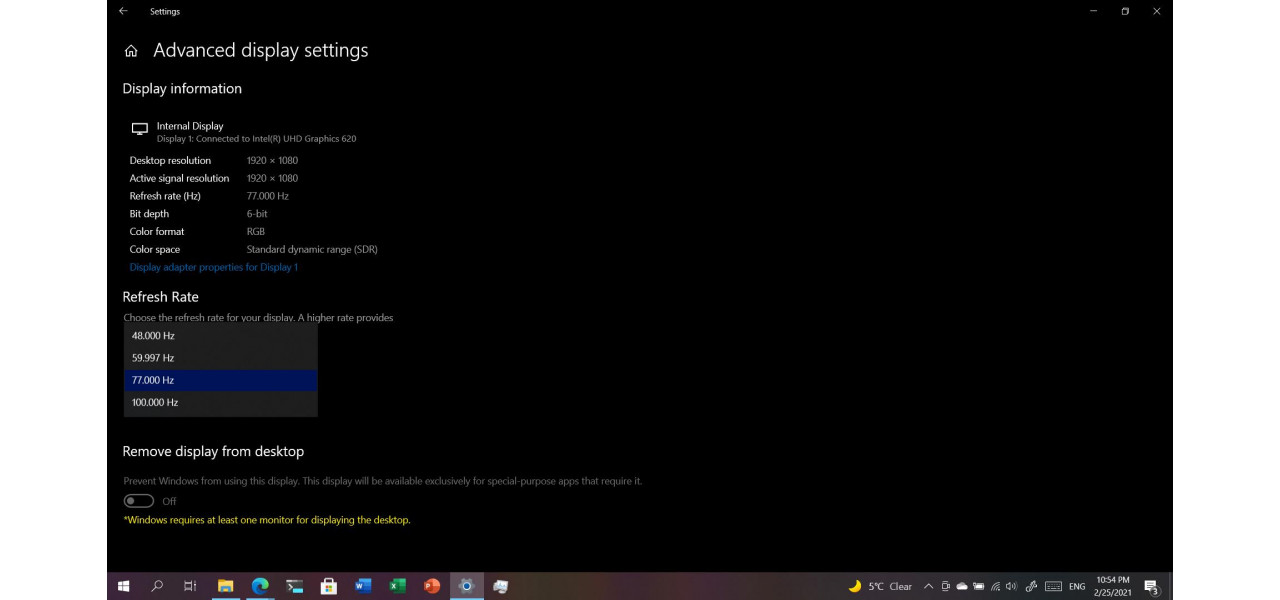 Rolul ratelor de reimprospatare in laptopurile cu display.