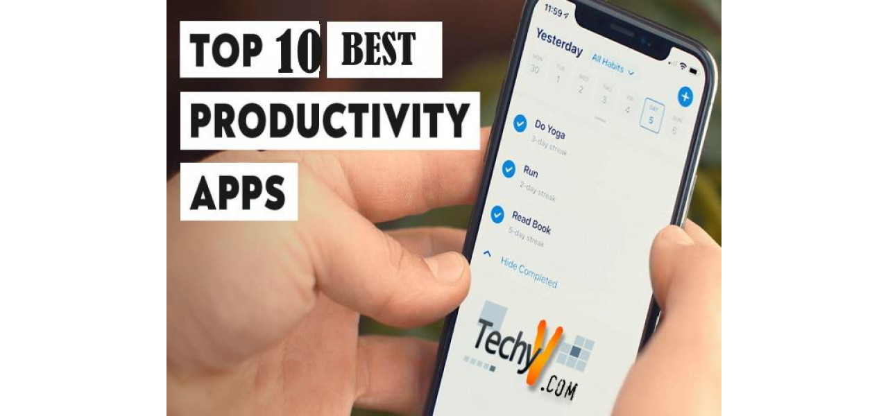 Top 10 aplicatii de productivitate pentru profesionisti ocupati care sporesc eficienta din mers.