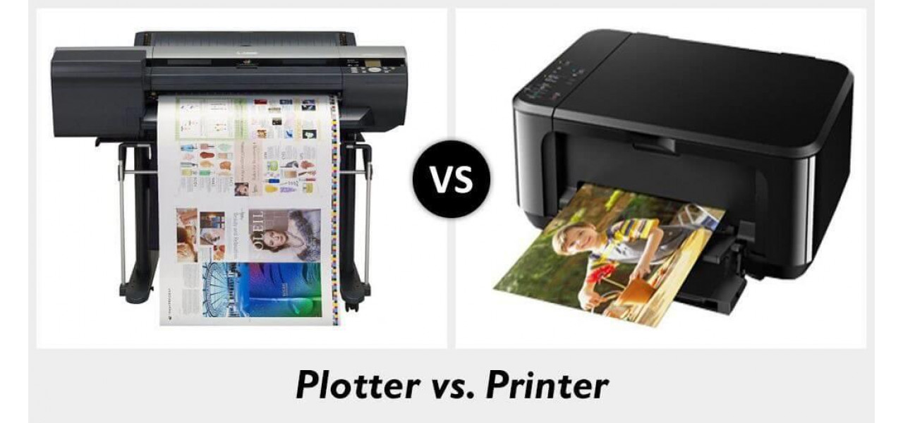 Intelegerea diferentei dintre imprimantele plotter si imprimantele obisnuite.