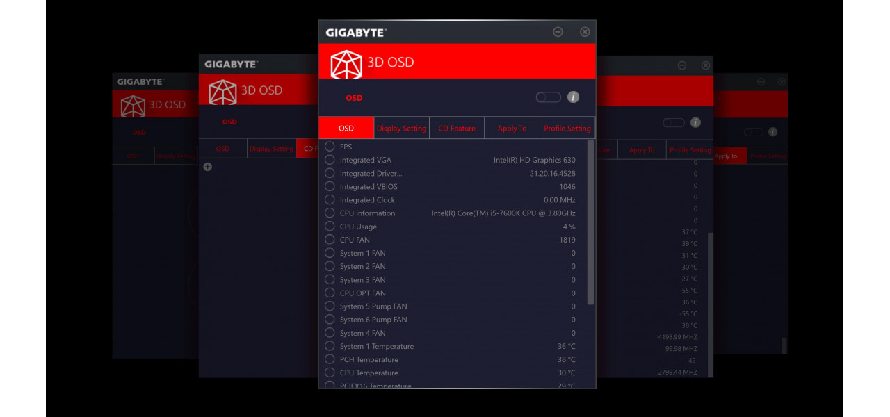 Eliberati intregul potential al tehnologiei OSD 3D Gigabyte pentru computerul dvs.