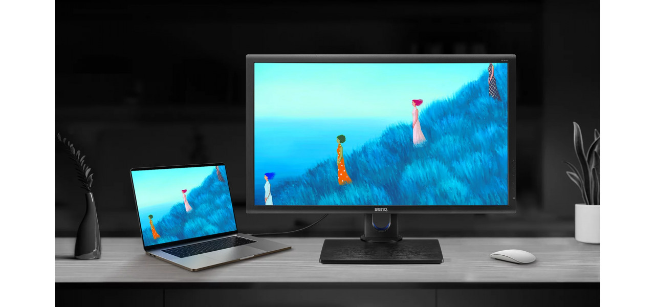 Dezlantuiti-va creativitatea cu monitoarele BenQ.