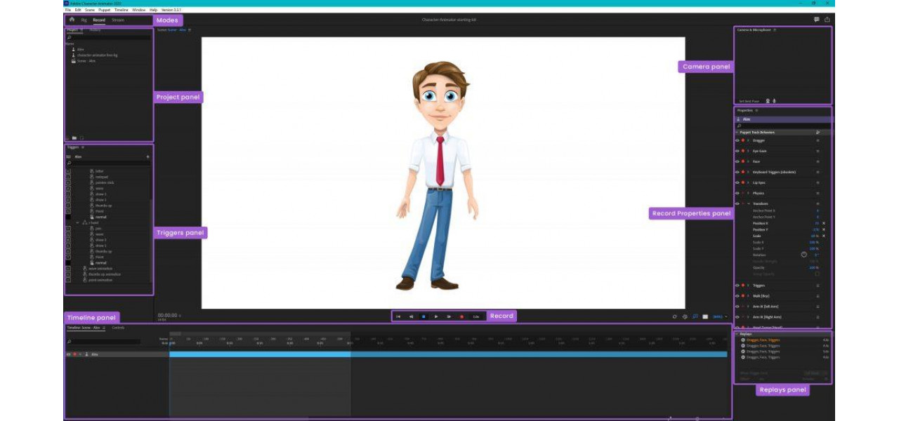 Dezlantuiti-va animatorul interior: creati modele de personaje cu tablete grafice.