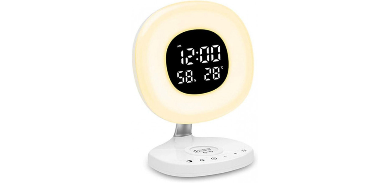 Treziti incarcatoare reimprospatate cu ceasuri cu alarma cu simulare a rasaritului.