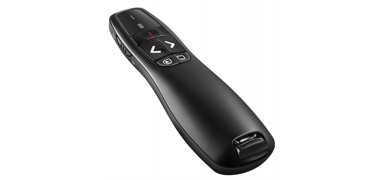 Prezentatoare wireless pentru laptopuri: control fara efort al prezentarii.