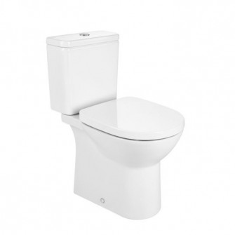 Vas WC Roca Debba A34299P000, alb, cu evacuare dubla, 35.5 x 65.5 x 40 (fara rezervor de apa)