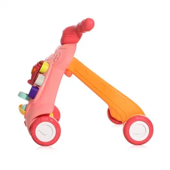 Antemergator multifunctional, Lorelli, cu centru de activitati, Space, Pink