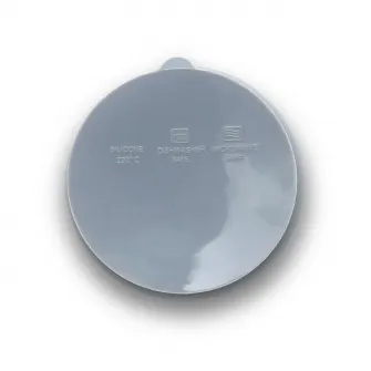 Bol de hranire din silicon natural, lorelli, cu ventuza, 6 luni+, Grey