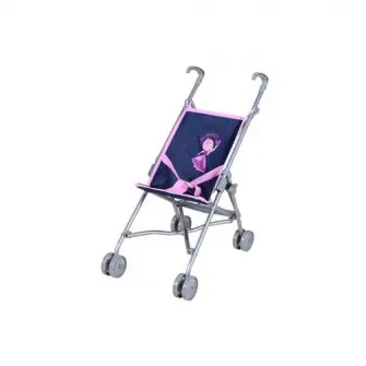 Carucior sport pentru papusi, Knorr Toys, Sim, 42 x 27 x 55 cm, 3 Ani+, Princess Blue