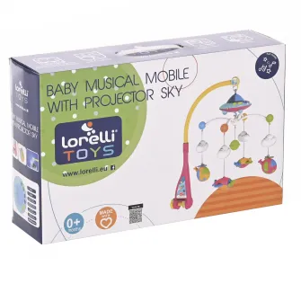 Carusel muzical patut Lorelli - Projector sky