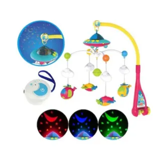 Carusel muzical patut Lorelli - Projector sky