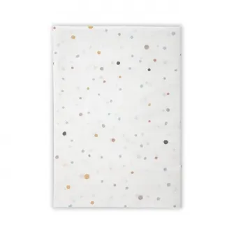 Cearceaf bumbac ranforce, Lorelli, 100 x 150 cm, Happy Friends Blue