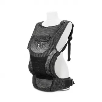 Marsupiu ergonomic pentru bebelusi, Lorelli, Mia, pozitii multiple de purtare, 4-36 luni, Black
