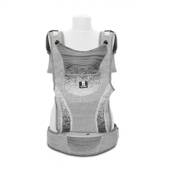 Marsupiu ergonomic pentru bebelusi, Lorelli, Mia, pozitii multiple de purtare, 4-36 luni, Grey