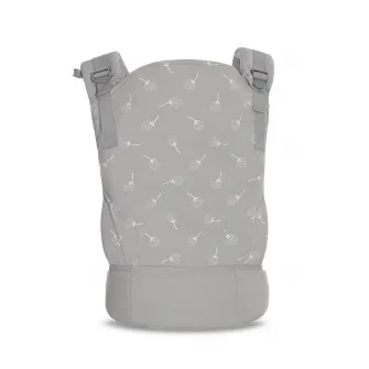 Marsupiu ergonomic pentru copii Wally, Lorelli, din bumbac/poliester, pliabil, buzunar frontal, centuri ajustabile pentru umar si talie, 0-20 Kg, Grey Floral