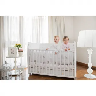 Patut balansoar, Lorelli, Dream, 60 x 120 cm, transformabil, White