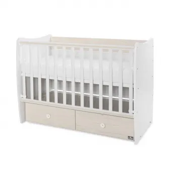 Patut balansoar, Lorelli, Matrix, 60 x 120 cm, transformabil, White Light Oak