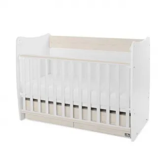 Patut balansoar, Lorelli, Matrix, 60 x 120 cm, transformabil, White Light Oak