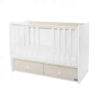 Patut balansoar, Lorelli, Matrix, 60 x 120 cm, transformabil, White Light Oak